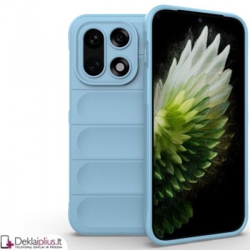 Magic Shield guminis dėklas - šviesiai mėlynas (Oneplus 15)
